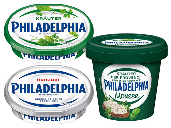 PHILADELPHIA Frischkäse/Mousse