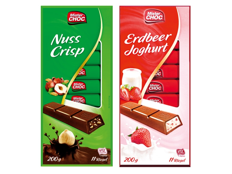 MISTER CHOC Schokoladenstäbchen