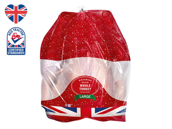 Birchwood British Whole Turkey, Large 
