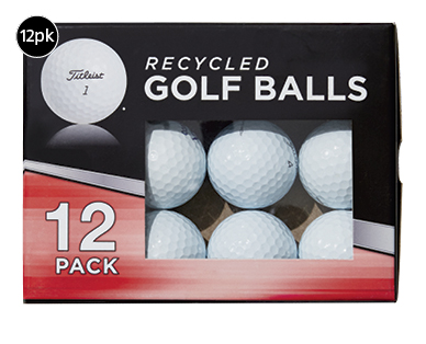 A Grade Recycled Golf Balls 12pk