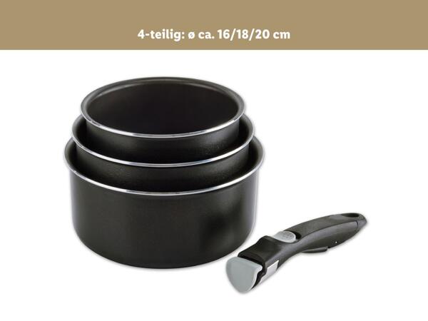 Aluminium Topf-/​Pfannen-Set, 4-teilig