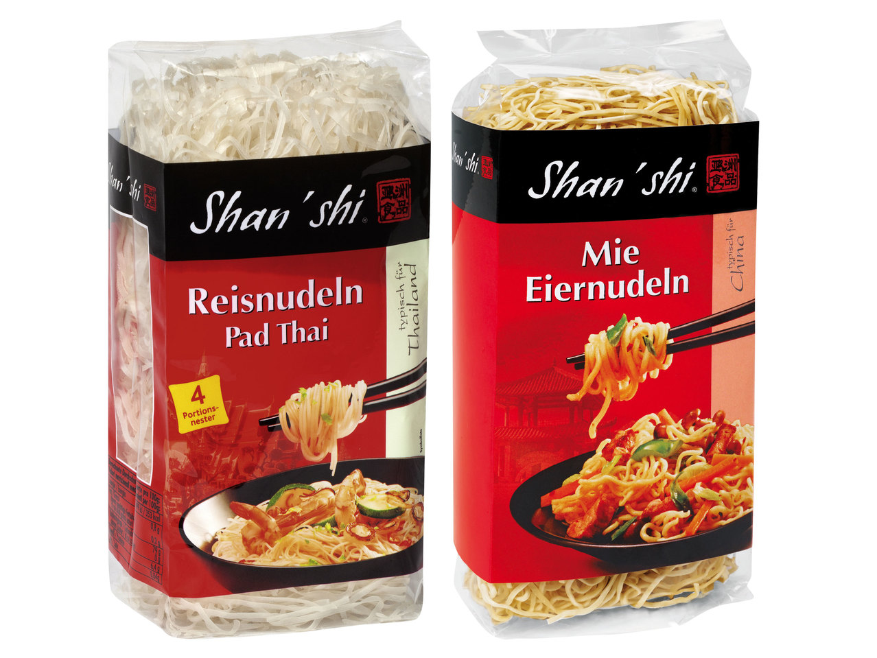 SHAN‘SHI Mie Eiernudeln/Reisnudeln