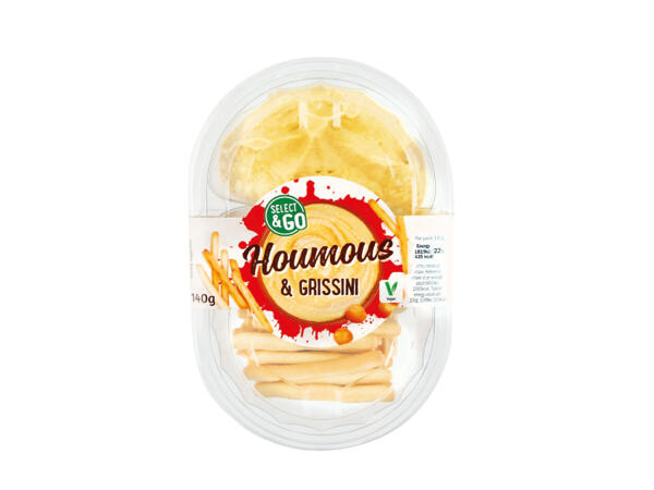 Houmous with Grissini