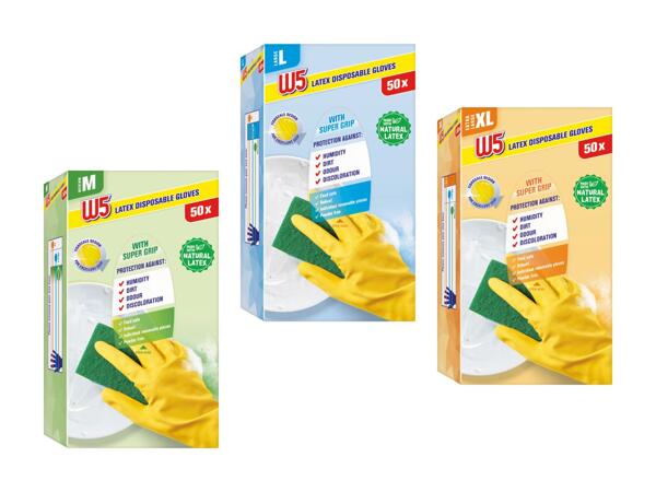Gants jetables avec grip