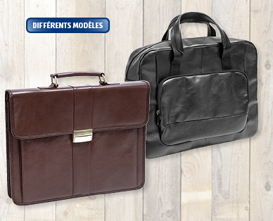 Porte-documents en cuir