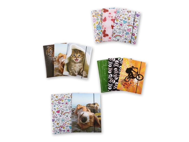 United Office Kids Pocket Folders A3/A4