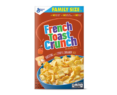 General Mills French Toast Crunch or Apple Cinnamon Toast Crunch