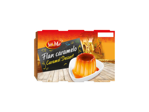 Flan caramelo