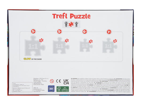 Trefl 100 Piece Glow in the Dark Puzzle