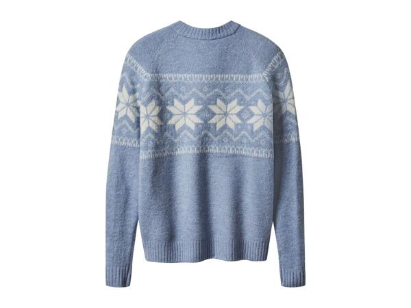 Esmara Ladies' Blue Chunky Knit Jumper