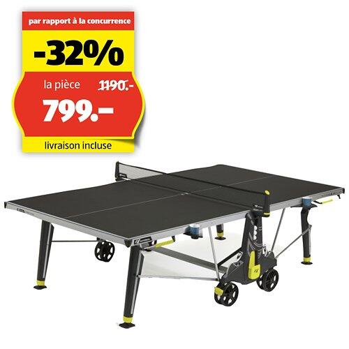 CORNILLEAU Table de ping-pong Outdoor Suisse Deluxe