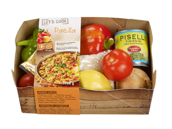 Gemüsepaket Paella