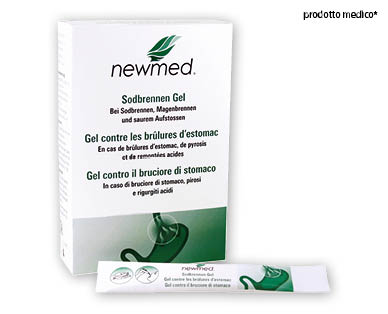 Gel contro il bruciore di stomaco
