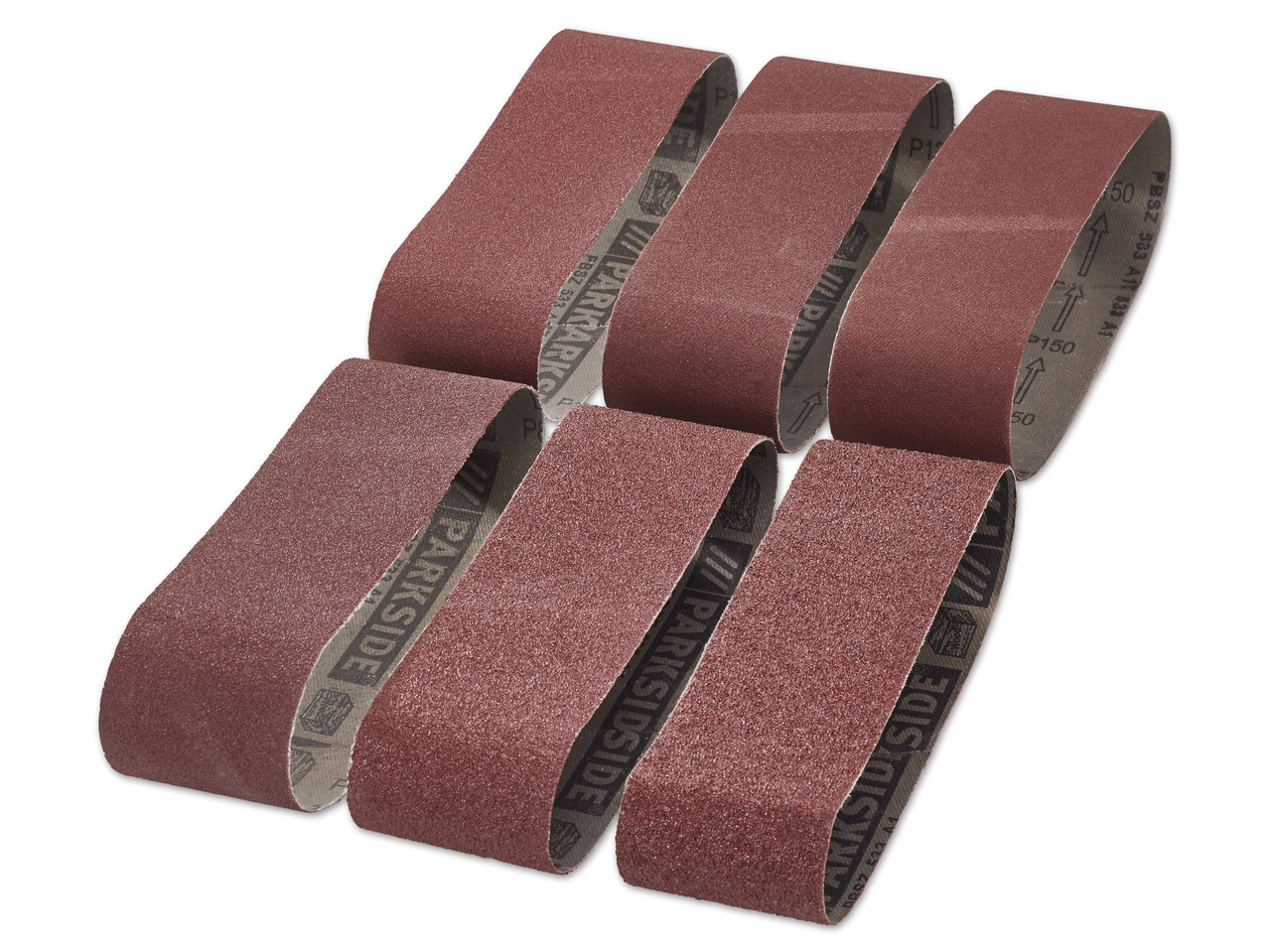 PARKSIDE(R) Bandschleiferpapier-Set, 6-teilig