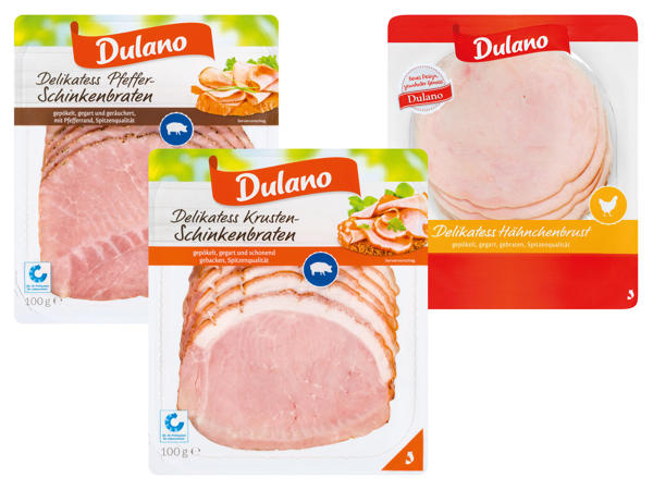 DULANO Bratenaufschnitt, Truthahn- oder Hendlbrust