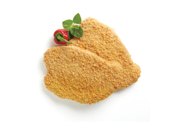 Breaded Cutlets with Spinach