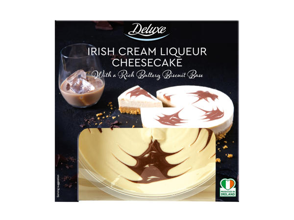 Irish Cream Liqueur Cheesecake