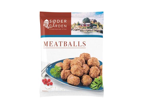 Scandinavian Style Meatballs