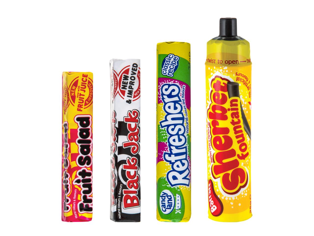 BARRAT/CANDY LAND Sherbet Fountain/Refresher Roll/ Black Jack/Fruit Salad
