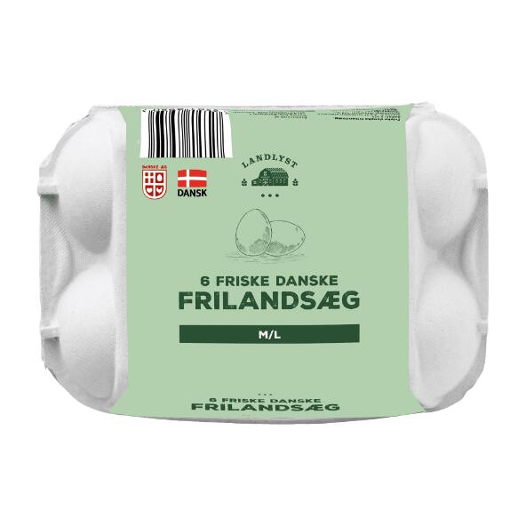 LANDLYST Danske Frilandsæg