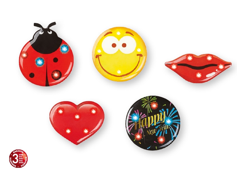 Pin à LED, lot de 2