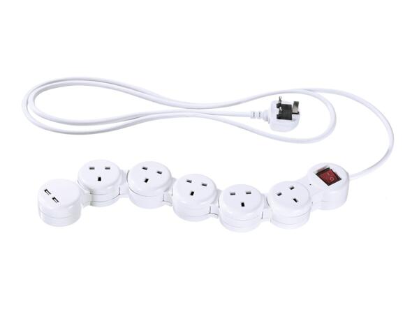 SILVERCREST(R) Flexible USB Extension Lead