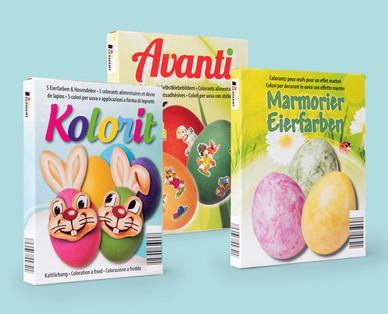 Kreativ-Eierfarben