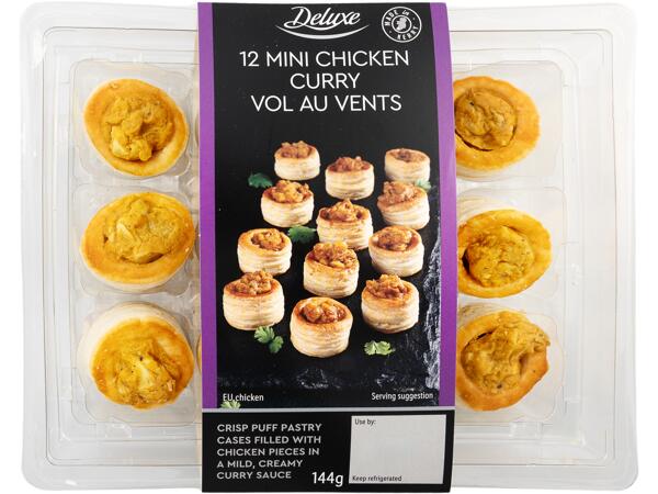Chicken Curry Vol au Vents