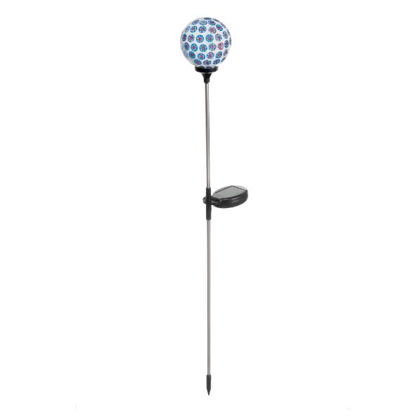 LIGHT ZONE(R) 				Lampe LED décorative de jardin à énergie solaire