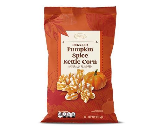 Clancy's Maple or Pumpkin Spice Drizzled Kettlecorn