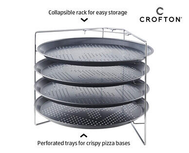 4-Tier Pizza Baking Set