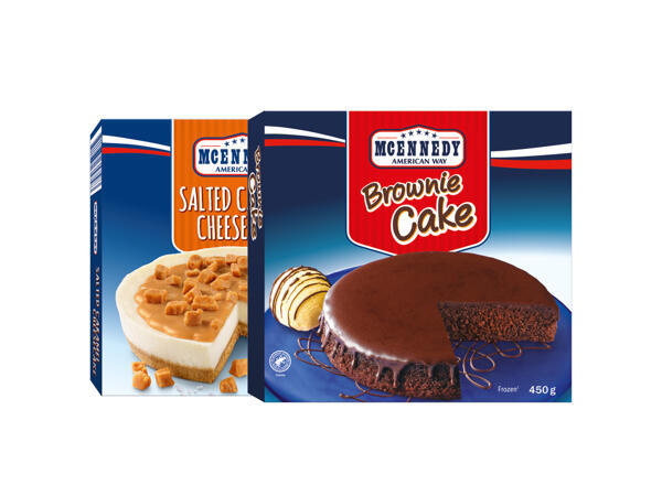 Browniekaka/cheesecake med saltkola
