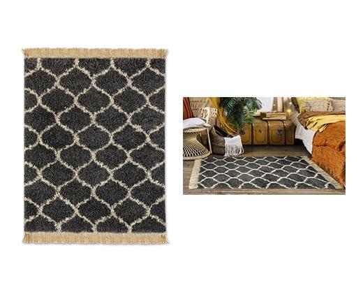 Huntington Home 
 4' x 6' Boho Shag Area Rug