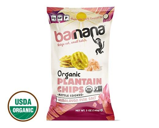 Barnana 
 Organic Plantain Chips Lime or Pink Salt