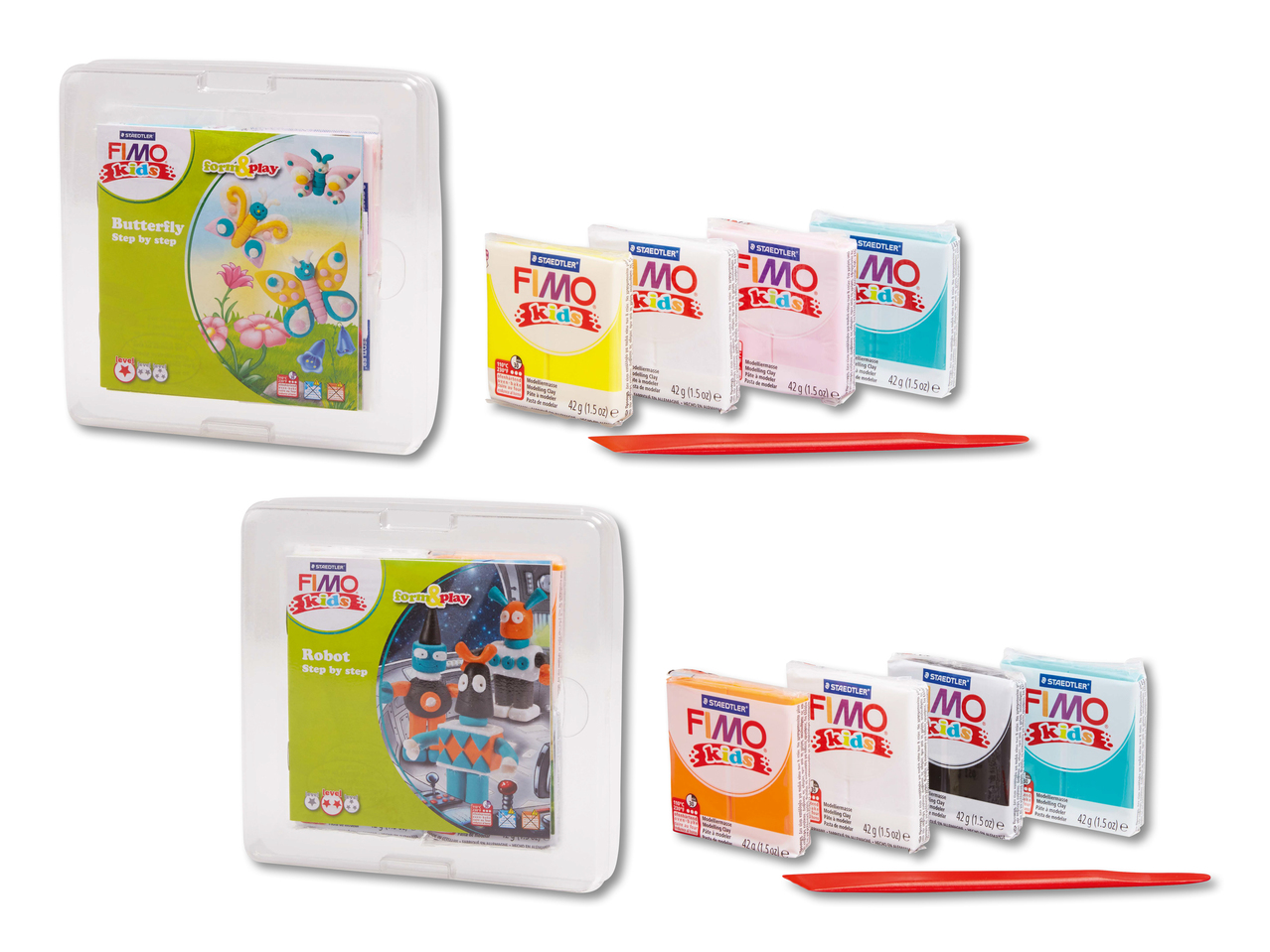 Assortiment de jeux et de modelage