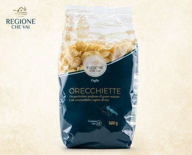 REGIONE CHE VAI Pasta Orecchiette
