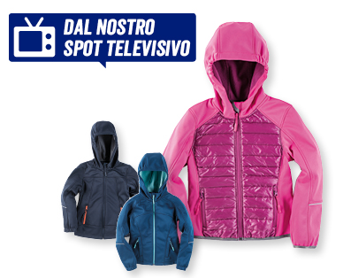 Giacca outdoor in softshell per bambini KIDZ ALIVE