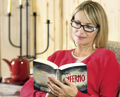 Occhiali da lettura con lucina MODERN-OPTIC