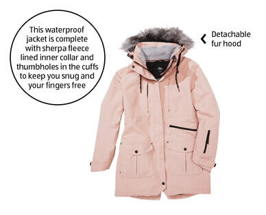 Women's Snowboard Jacket - Pink