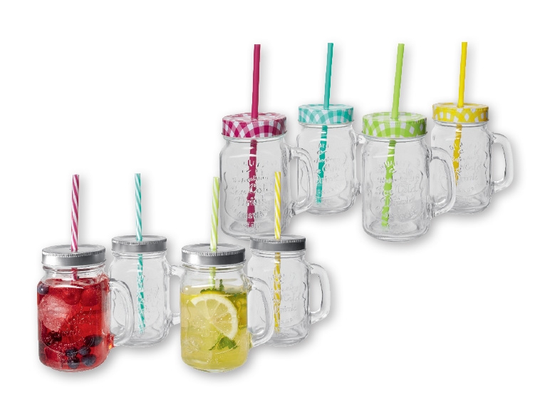 Ernesto(R) Mason Drinking Jars