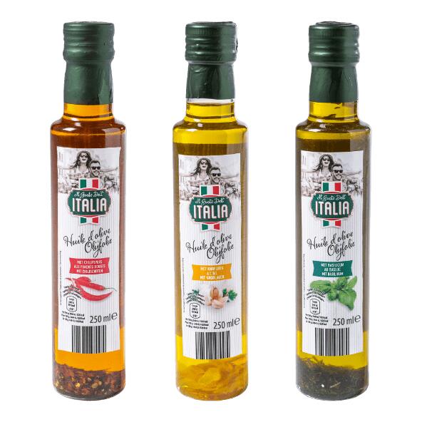 ITALIA(R) 				Huile d'olive aromatisée