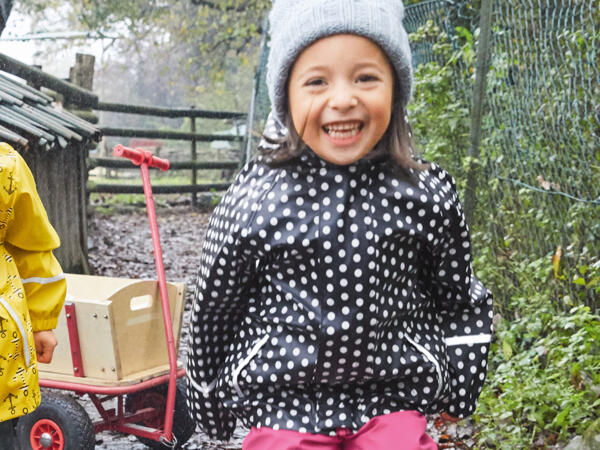 Kleinkinder Regenjacke