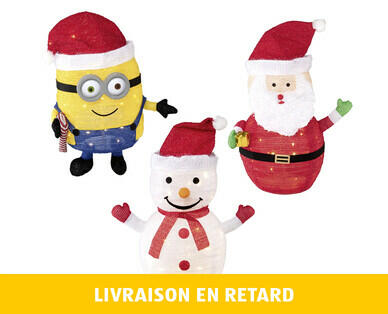 FIGURINE DE NOËL À LED