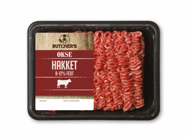 Hakket oksekød