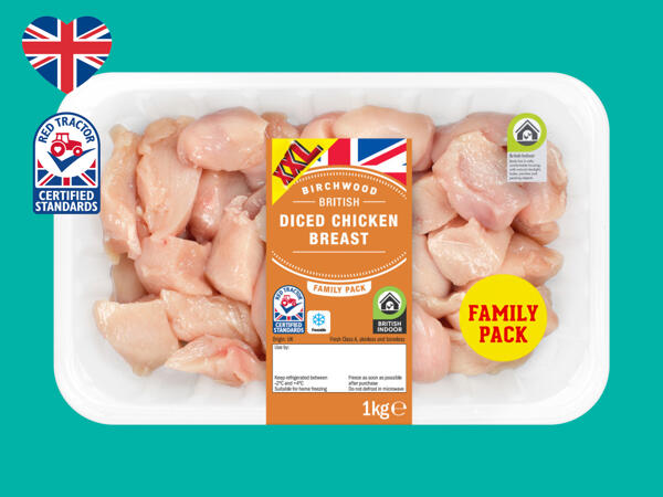 Birchwood Diced British Chicken Breast