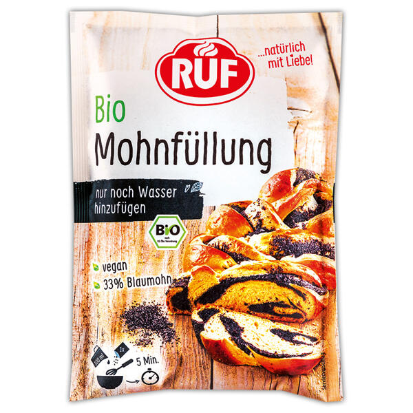 Bio Mohnfüllung