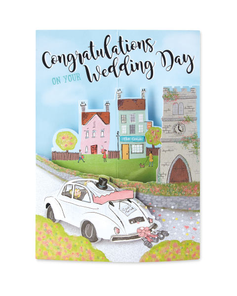 Car Wedding Card