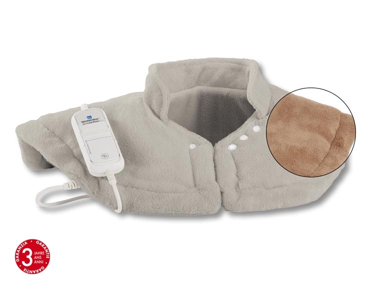 Coussin cervical chauffant
