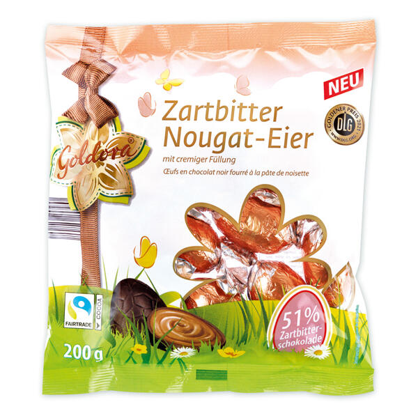 Edel-Nougat-Eier