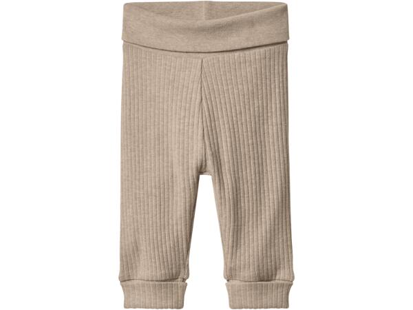 Ribbat babyset av 100 % ekologisk bomull